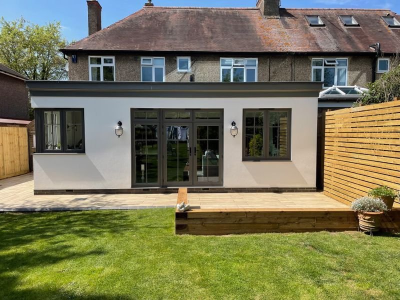 Timber-Frame Extension – Limited Access
